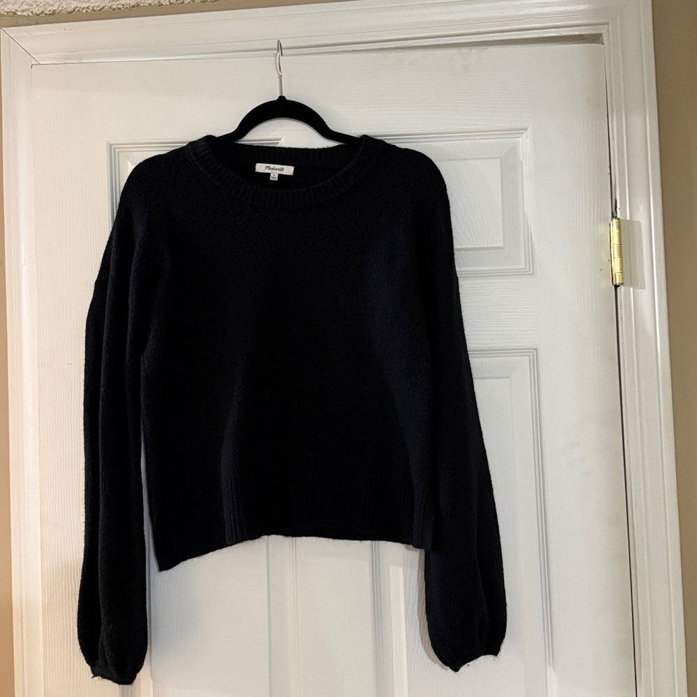 Madewell Black Sweater- Size S